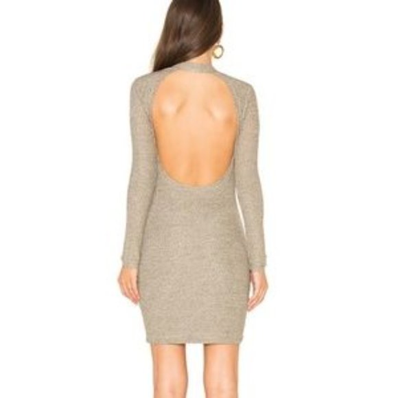 *SALE* NWT CAPULET Open Back Ribbed Sweater Dress sz S - Picture 2 of 11